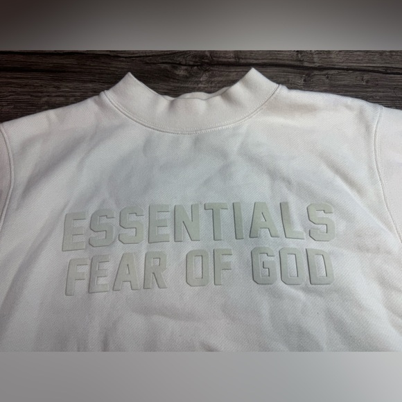 Essentials Cream Tank Top for Effortless Style - Picture 3 of 7